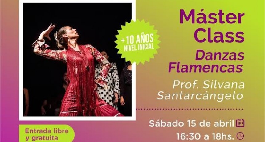 Bolívar: Se brindará una máster class de danzas flamencas 