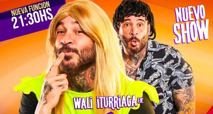 San Nicolás: Wali Iturriaga llega con su espectáculo “La Jenny” 