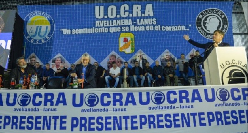 Kicillof participó de la inauguración de un predio de la UOCRA que potenciará sus capacidades de formación profesional
