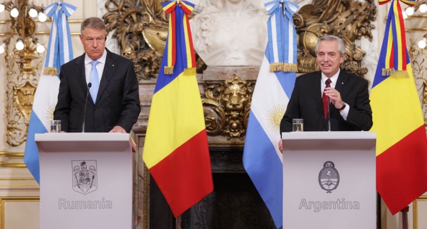 Alberto Fernández se reunió con su par de Rumania, para fortalecer la relación bilateral