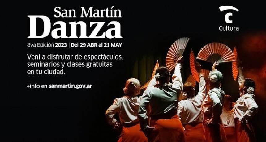 Comienza la 8° edición de San Martín Danza 