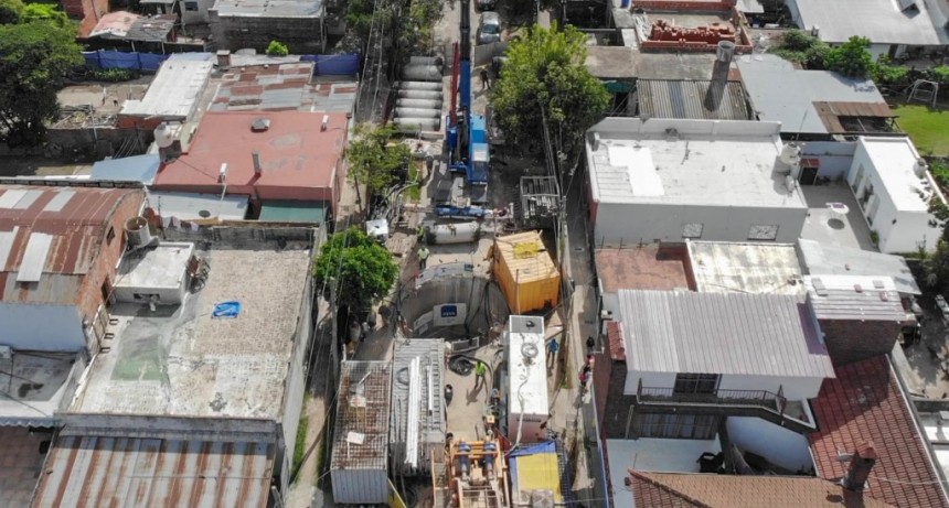Moreno: Avanzan las obras de redes cloacales en Trujui