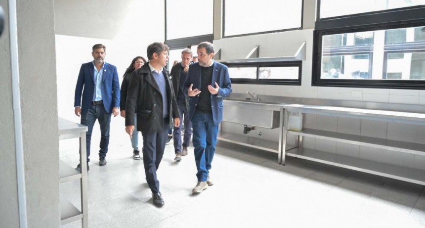 San Martín: Moreira, Kicillof y Katopodis inauguraron un Centro de Salud y un Centro de Producción de Alimentos en Costa Esperanza