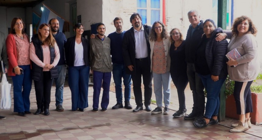 Mercedes: Ustarroz con funcionarios provinciales visitaron “El Pampero”