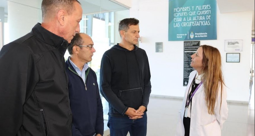 Bolívar: Pisano y Bucca recorrieron el Hospital Cuenca Alta “Néstor Kirchner” 