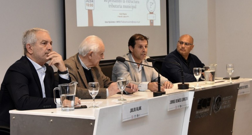 Balcarce: Reino expuso el modelo local en jornada sobre estructuras tributarias