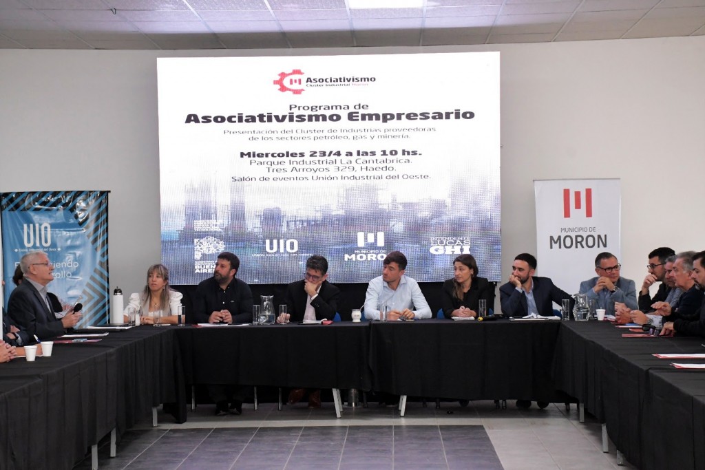 Morón: La Municipalidad impulsa la creación de un clúster industrial para el sector energético