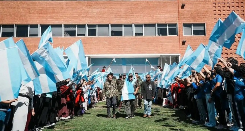 Malvinas Argentinas: Nardini participó del homenaje a los Héroes de la gesta de Malvinas