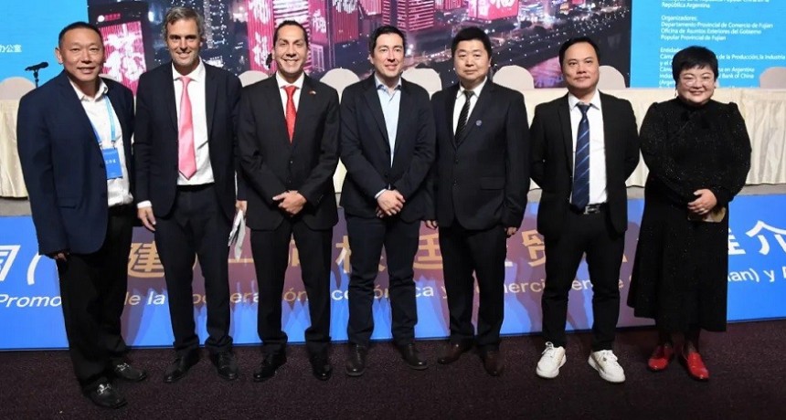 Malvinas Argentinas: Nardini participó del encuentro de cooperación comercial entre China (Fujian) y Argentina