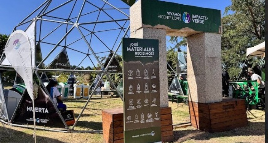 Vicente López: El Municipio participó de la Bioferia, el festival de sustentabilidad más grande de Latinoamérica