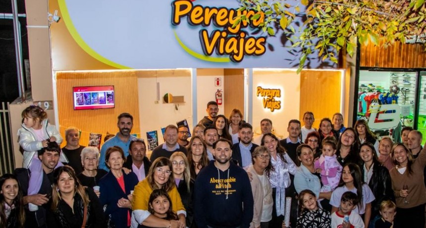 Junín: El Municipio acompañó la inauguración de la Agencia de turismo “Pereyra Viajes”