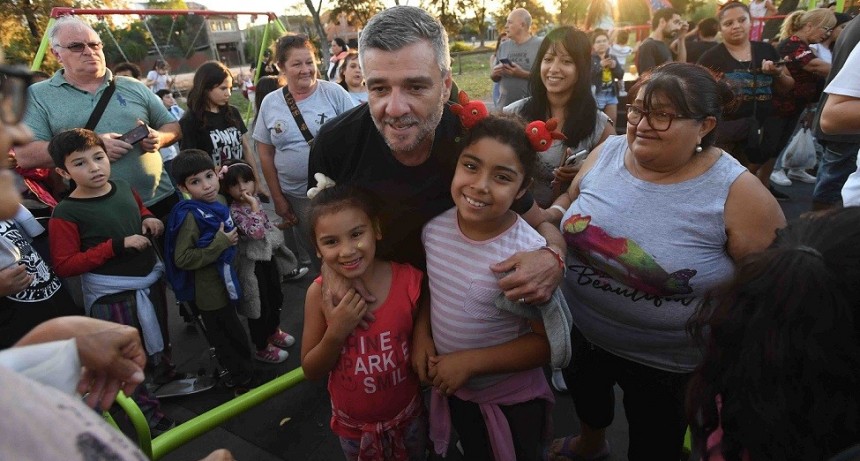 Hurlingham: Zabaleta inauguró el corredor “Cañuelas” y presentó la construcción de un nuevo parque lineal
