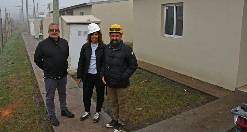 Chivilcoy: Avanza la obra de finalización de 46 viviendas de la calle Alsina