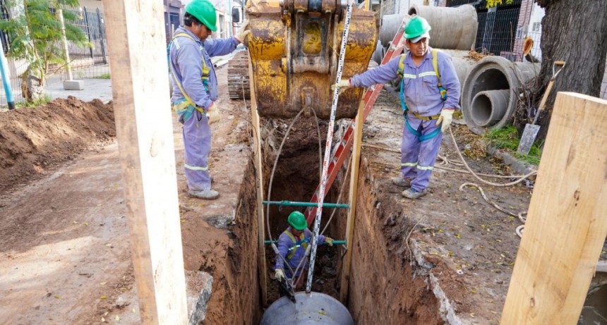 Vicente López: El Municipio avanza con el Plan de Obras para Prevenir Inundaciones