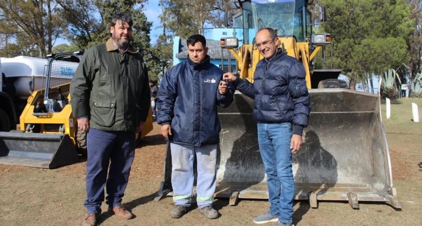 Bolívar: Pisano presentó nuevo equipamiento para la Secretaría de Ambiente y Espacios Públicos 