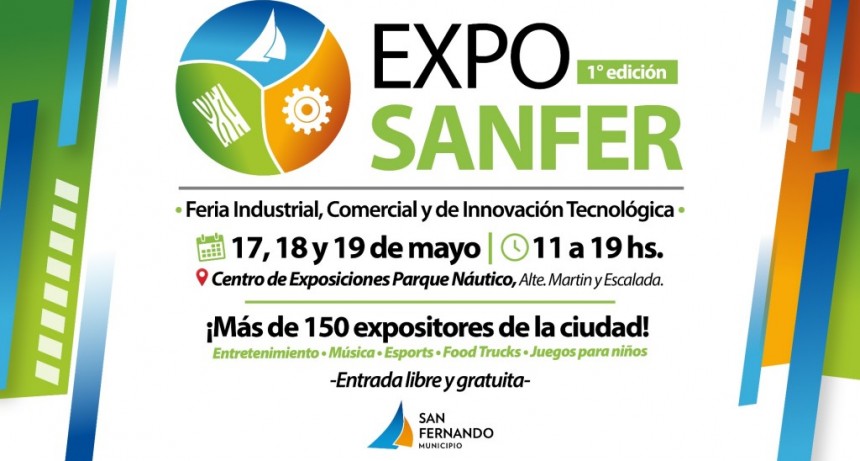 San Fernando: Se acerca “Expo Sanfer”, gran feria de industrias, comercios e innovación tecnológica