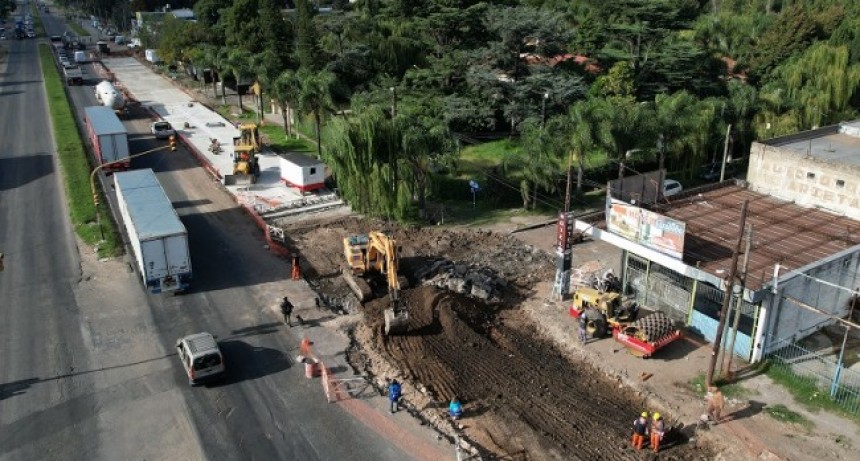 La Matanza: Avanzan los trabajos de repavimentación en la Ruta Provincial 4