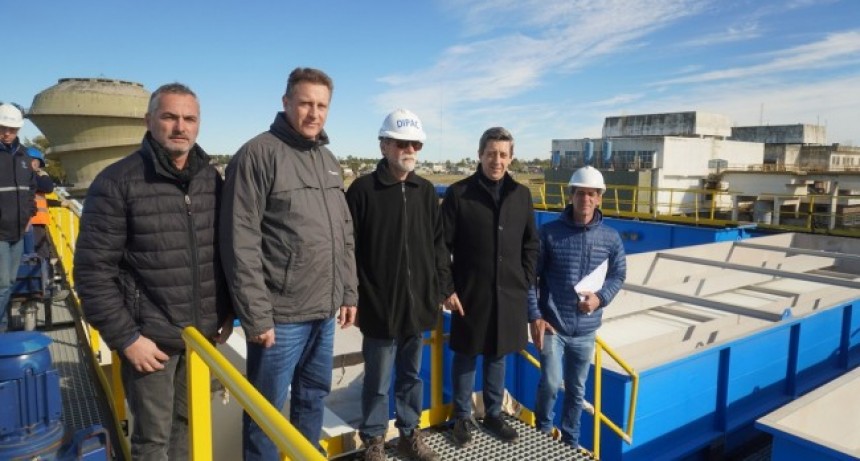 La Provincia reinició las obras en la Planta Potabilizadora Patagonia
