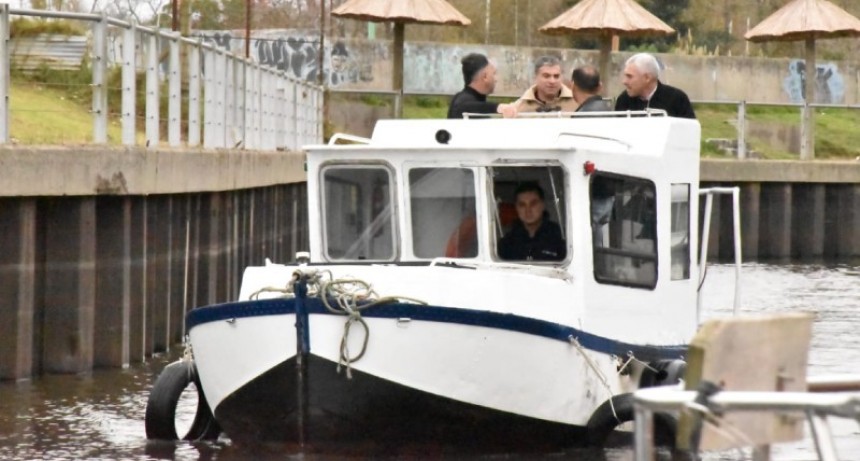 Berisso: El Municipio recibió una nueva embarcación por parte de la Empresa Conexiones SRL