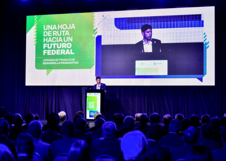 Kicillof participó de la apertura de la “Jornada de Trabajo de Desarrollo Productivo”