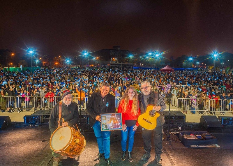 San Fernando: La ciudad festejó el “Día de la Patria” con el gran cierre del Dúo Coplanacu
