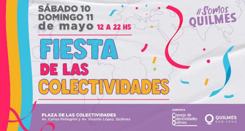 Quilmes: Llega una nueva edición de la Fiesta de las Colectividades 