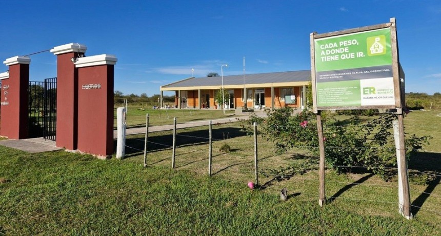 Entre R&iacute;os: Finalizaron mejoras edilicias de la escuela rural N&deg; 23 de Feliciano