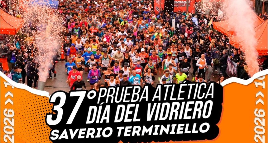 Berazategui: La ciudad se prepara para la 37&deg; Prueba Atl&eacute;tica 10K D&iacute;a del Vidriero