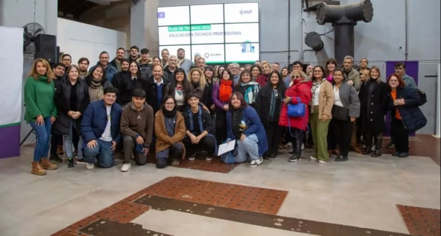 Quilmes: El Municipio present&oacute; un plan de fortalecimiento para las Escuelas T&eacute;cnicas 