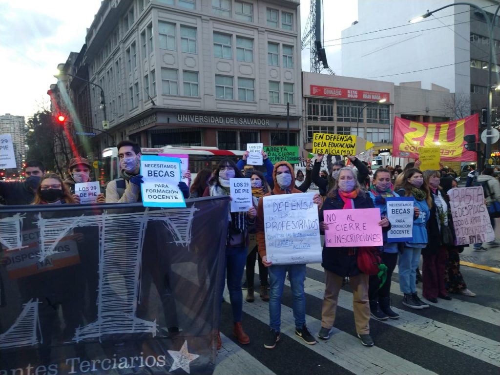 UTE: Congelados en las aulas, movilizados en defensa de la salud y la vida