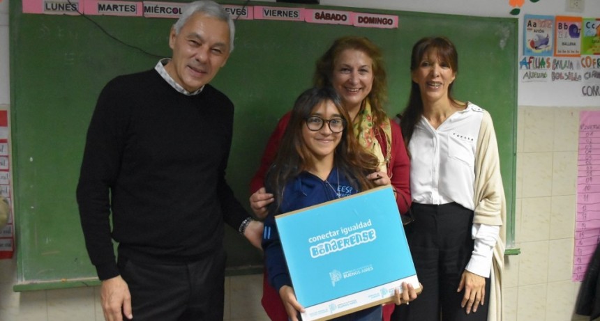 Berisso: Se completó la entrega de 851 notebooks a Escuelas Secundarias