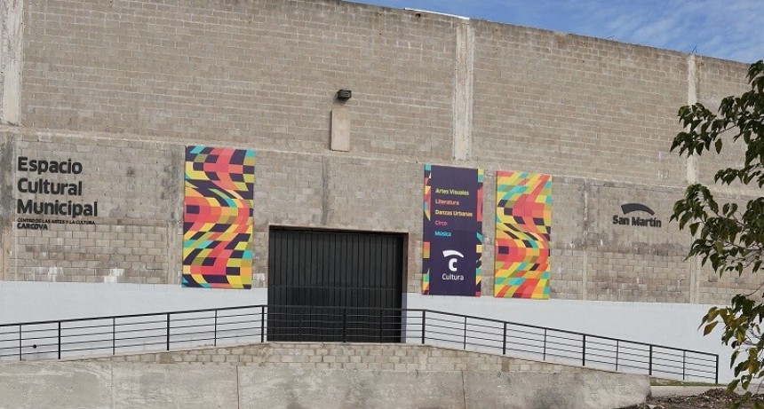 San Martín: Fernando Moreira inauguró un Espacio Cultural Municipal en Carcova