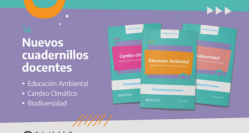 ACUMAR presentó nuevos materiales educativos por el Día Mundial del Ambiente 