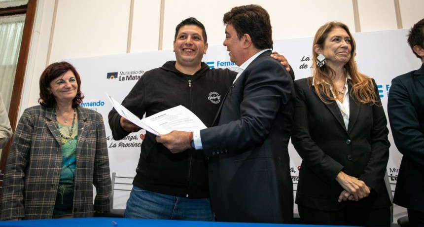 La Matanza: El Ministerio de Trabajo destinó 50 millones de pesos para el desarrollo de emprendimientos familiares