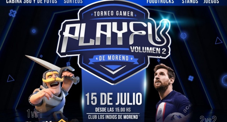 Moreno: Llega una nueva edición de Play FU, el torneo gamer del distrito 