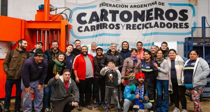Hurlingham: El Municipio fortalece su compromiso con el ambiente inaugurando una nueva Planta de Reciclaje Municipal