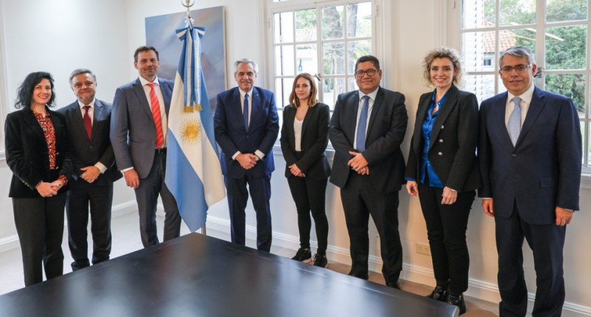 Alberto Fernández se reunió con el titular de BHP Minerals Americas