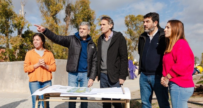 Hurlingham: Zabaleta y Katopodis anunciaron el inicio de una obra que conectará las dos principales arterias viales del distrito