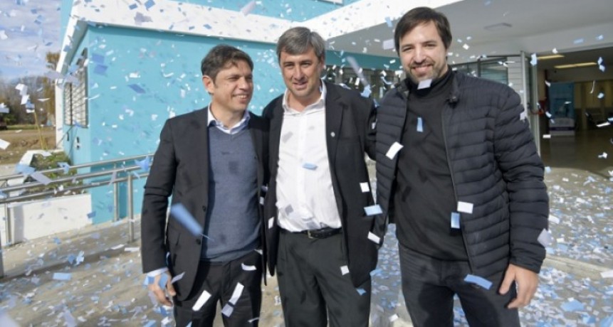 Axel Kicillof inauguró un nuevo Centro de Atención Primaria de la Salud en Henderson