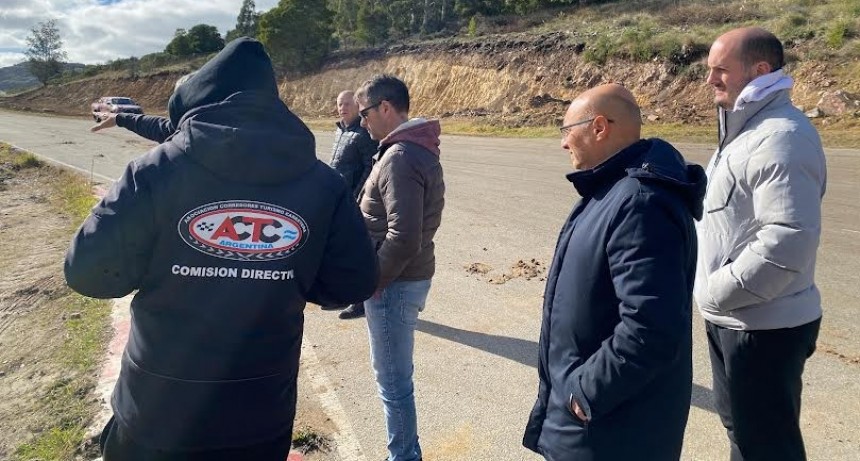 Balcarce: Especialistas en Turismo Carretera observaron los trabajos en el autódromo 