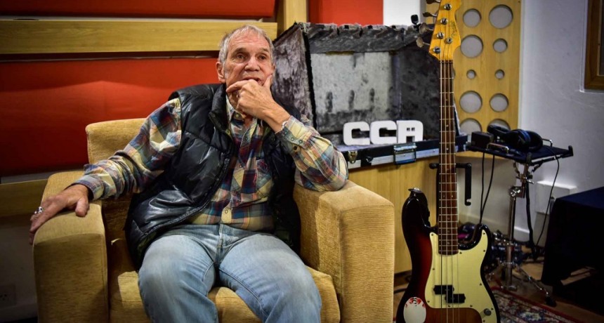 Malvinas Argentinas: “Vitico” Bereciartúa grabó en el estudio de la Casa Cultura y Arte del distrito 