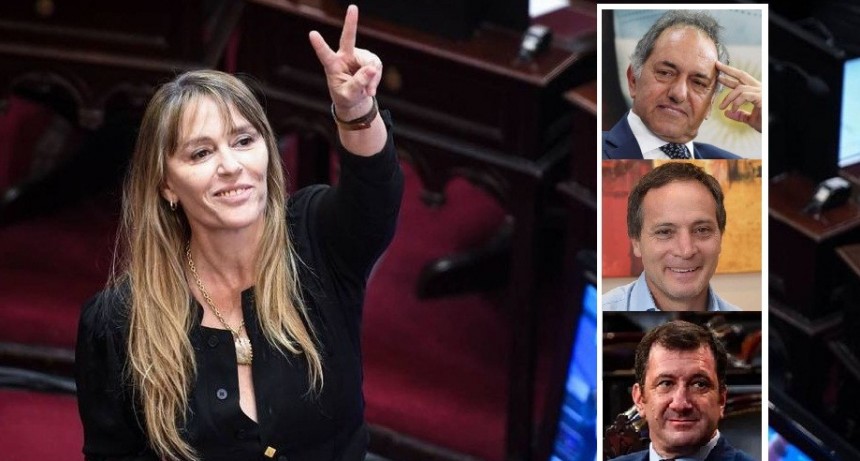 La senadora Di Tullio exigió la expulsión de Scioli, Kueider y Espínola del PJ