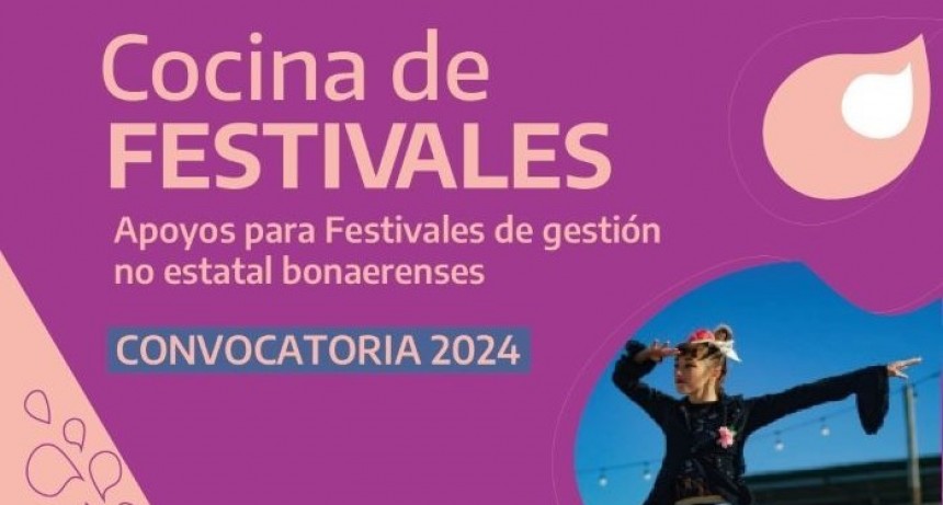 Abrió la inscripción al programa Cocina de Festivales