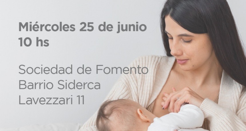 Campana: Se realizará una nueva charla sobre lactancia y cuidados del recién nacido