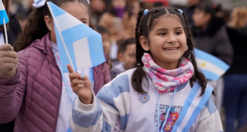 Merlo: Alumnos prometieron Lealtad a la Bandera 
