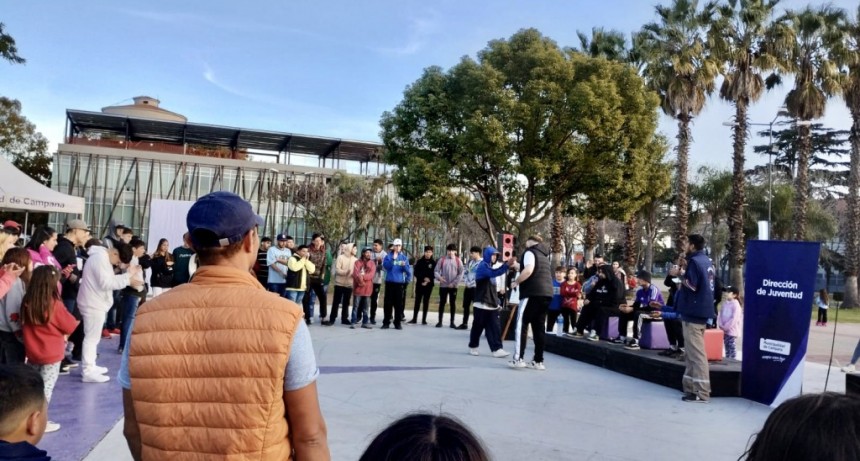 Campana: Jóvenes campanenses demostraron su talento en un encuentro de la Liga de Freestyle