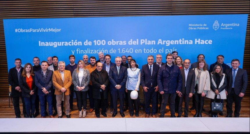 Alberto Fernández: “Durante nuestro gobierno no hubo ni un municipio en la Argentina que no haya recibido obra pública”