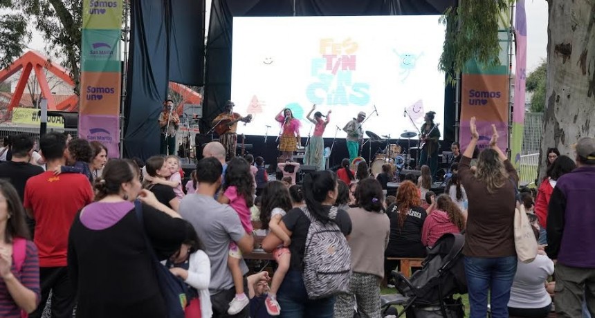 San Martín: Miles de familias disfrutaron el Festinfancias en el distrito 