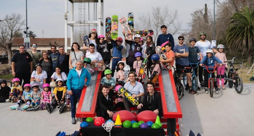 Luján: Más de 50 inscriptos en la Escuela Municipal de Patinaje y BMX