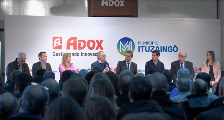 Ituzaingó: Massa y Descalzo dialogaron con empresarios locales en Adox